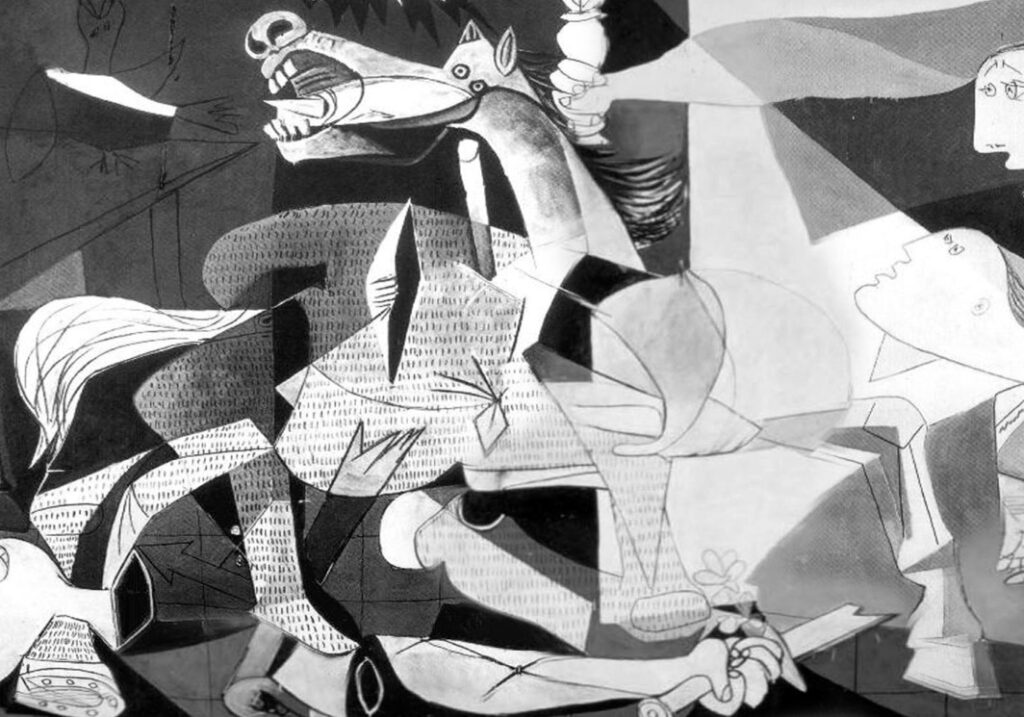 Guernica - Picasso - Cavalo