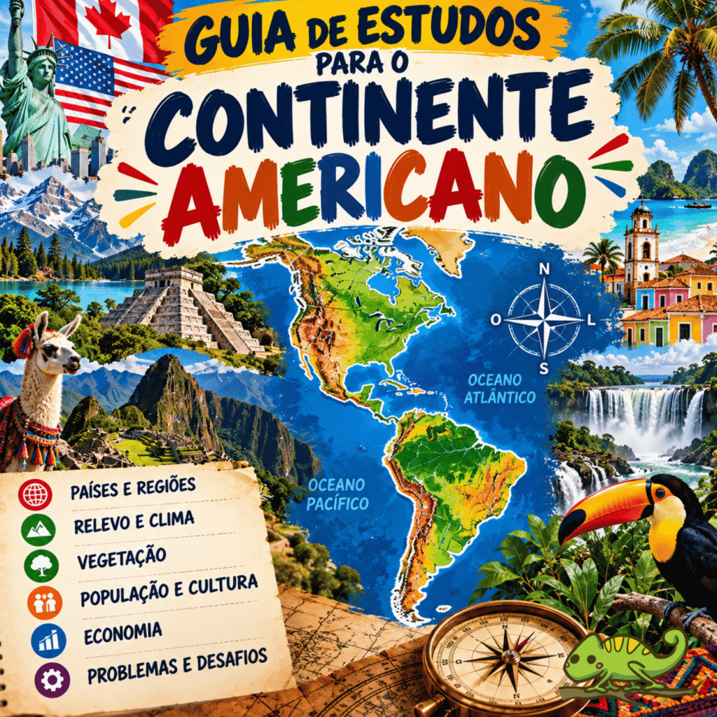 Guia de estudos para o continente americano